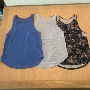Lululemon Sculpt II Tanks Bundle (3)